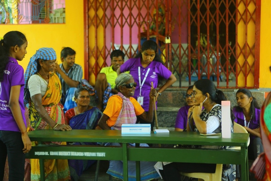 Medical camp for Palamalai tribal village