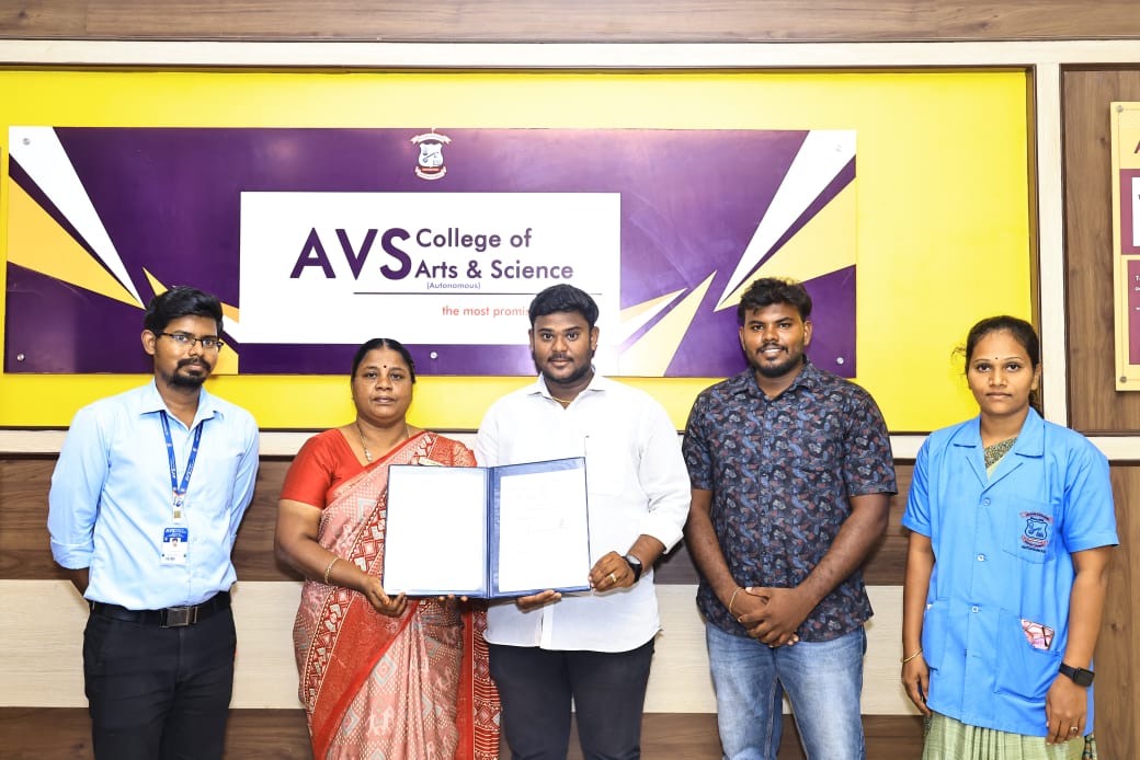MoU Signed in AVS College of Arts And Science
