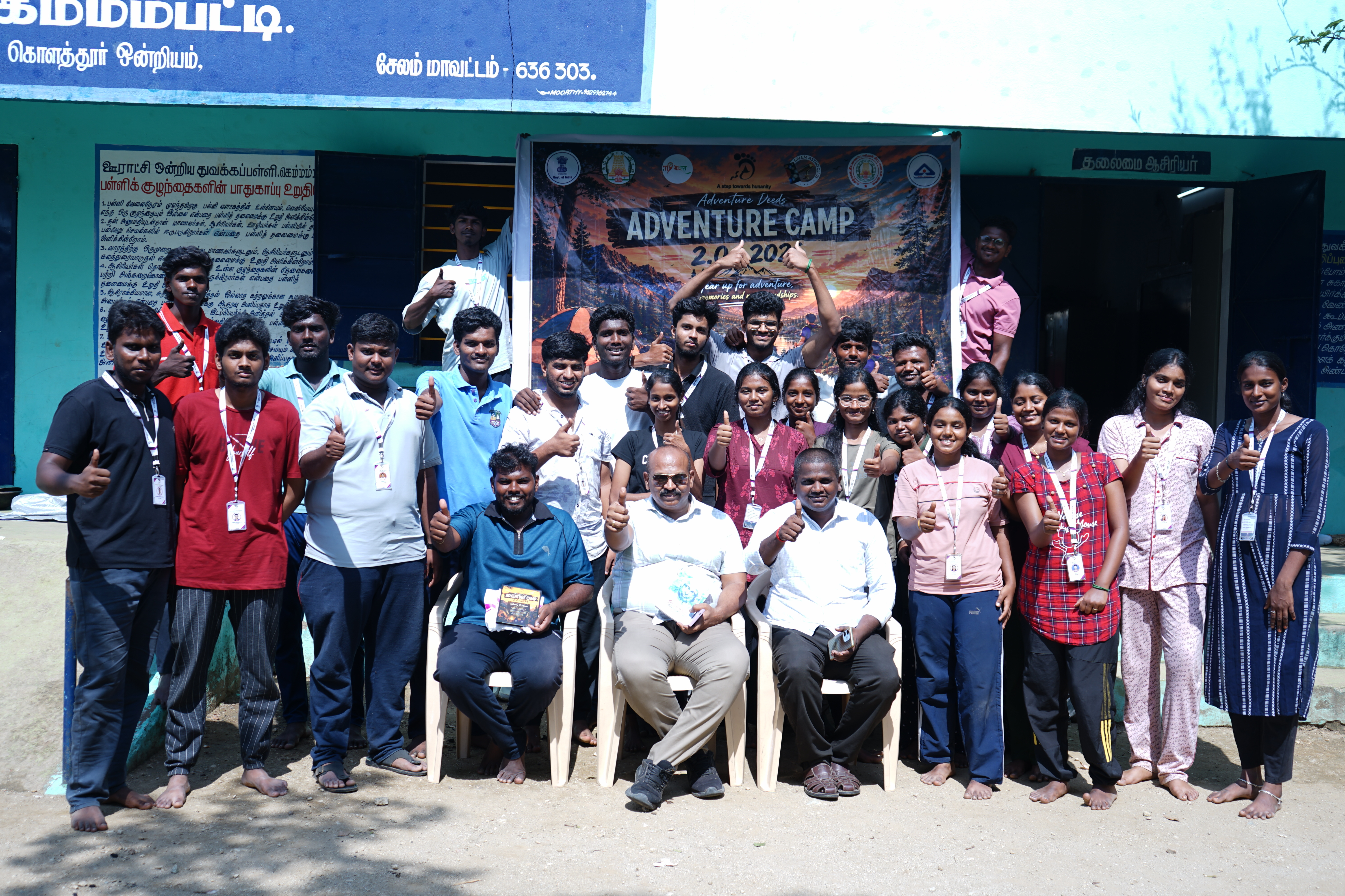 Adventure Camp 2.0 For Tribal People At Palamalai Kolathur Block